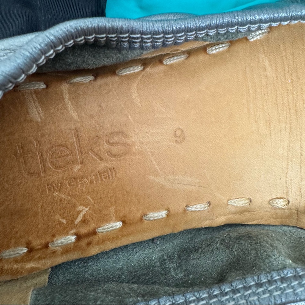 Tieks Silver Ballet Flats Metallic Office Party Wedding Event Summer 0043 - Picture 9 of 17